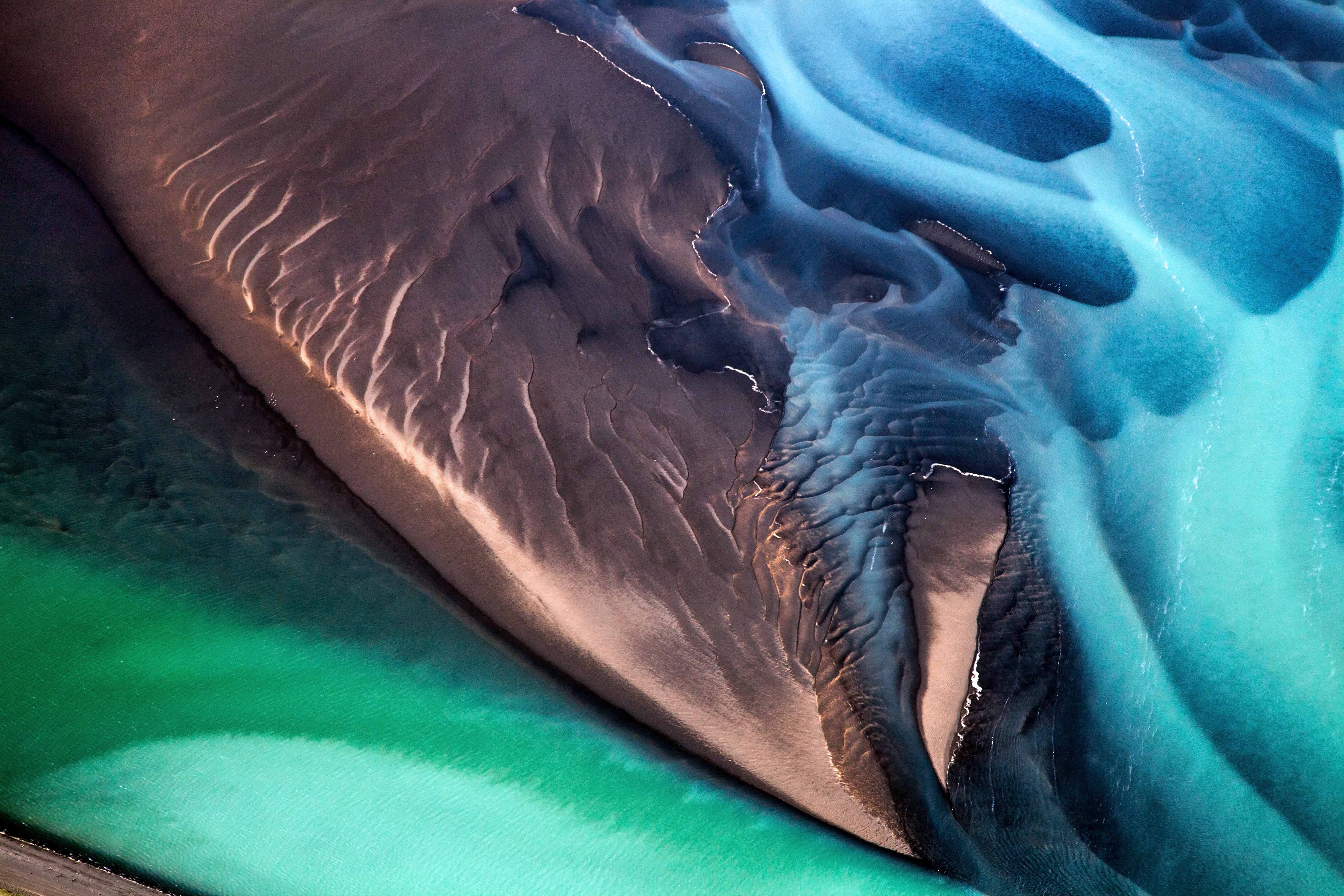 Aerial Photography Abstract Landscape